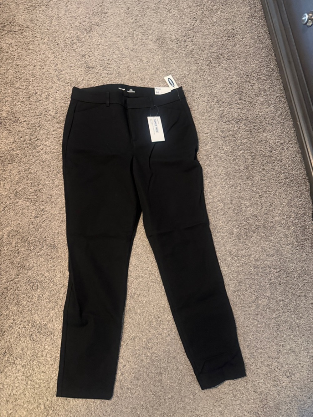 Old Navy Black Pixie Stretch Trousers